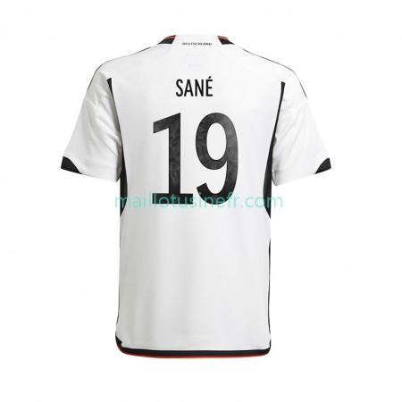 Maillot de Foot Allemagne Sane 19 Domicile Coupe du monde 2022 Maillot de Foot Allemagne Sane 19 Domicile Coupe du monde 2022